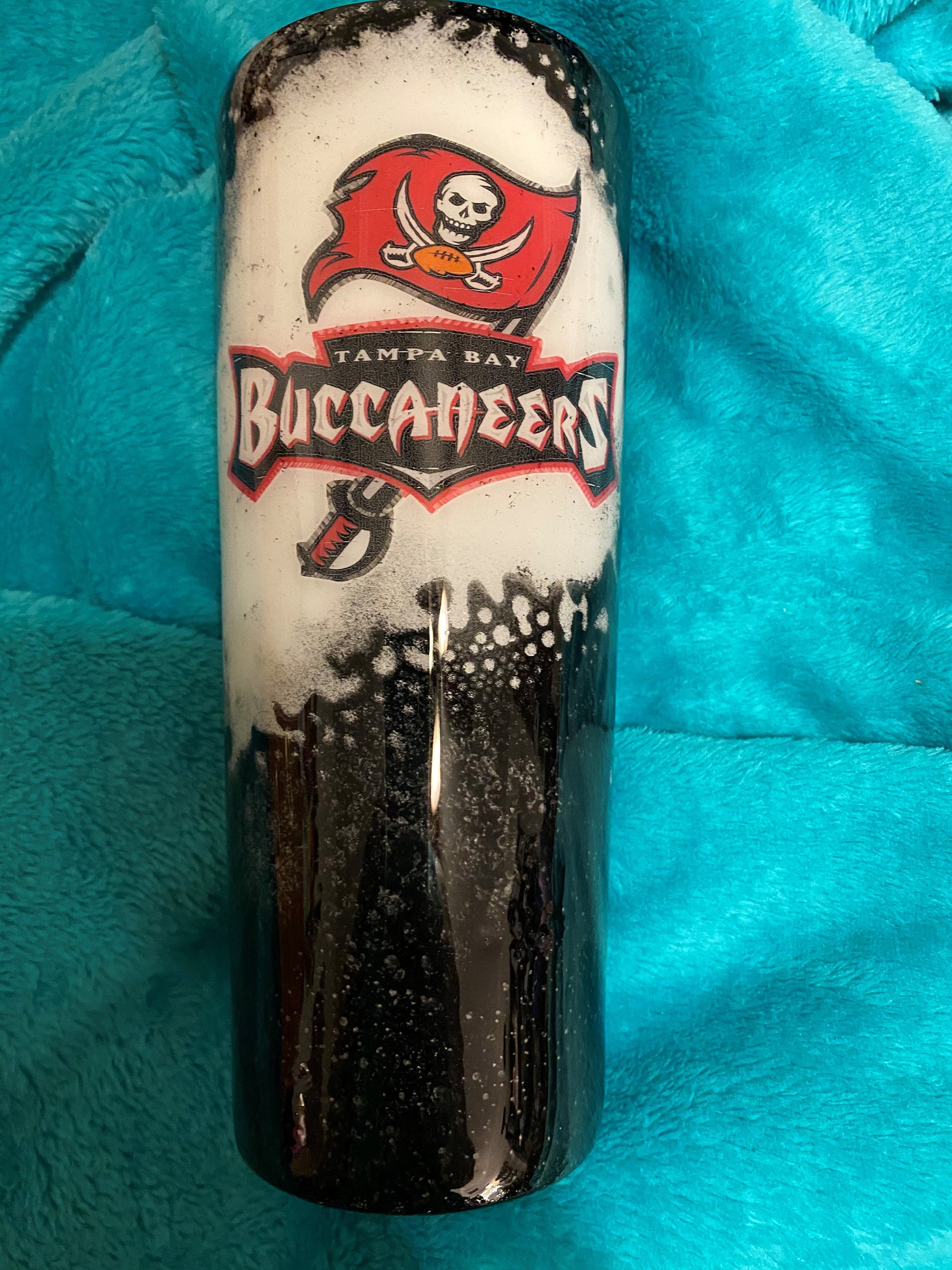Vaso inspirado en tampa bay buccaneers Etsy España