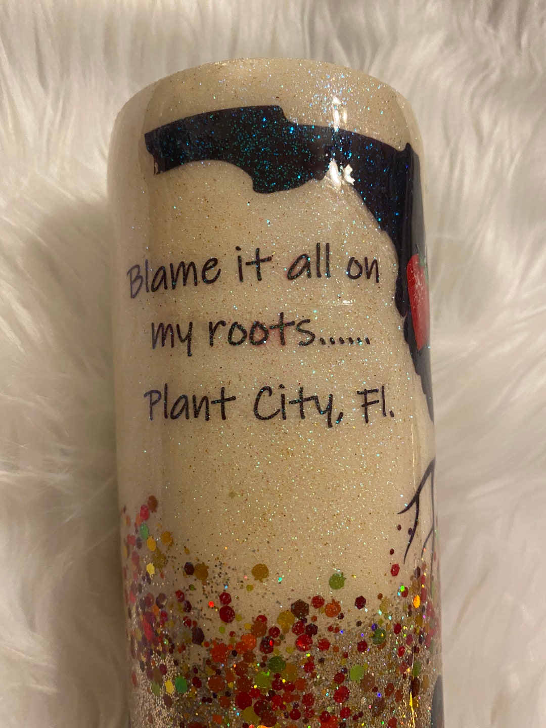 Tumbler Made With Florida Roots Decal - Etsy