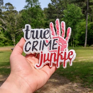 True Crime Junkie Car Freshie, freshie, Aroma Beads, Car Candles, Air Freshener, True Crime and Chill, Gift, Crime Junkie, Car Accessories