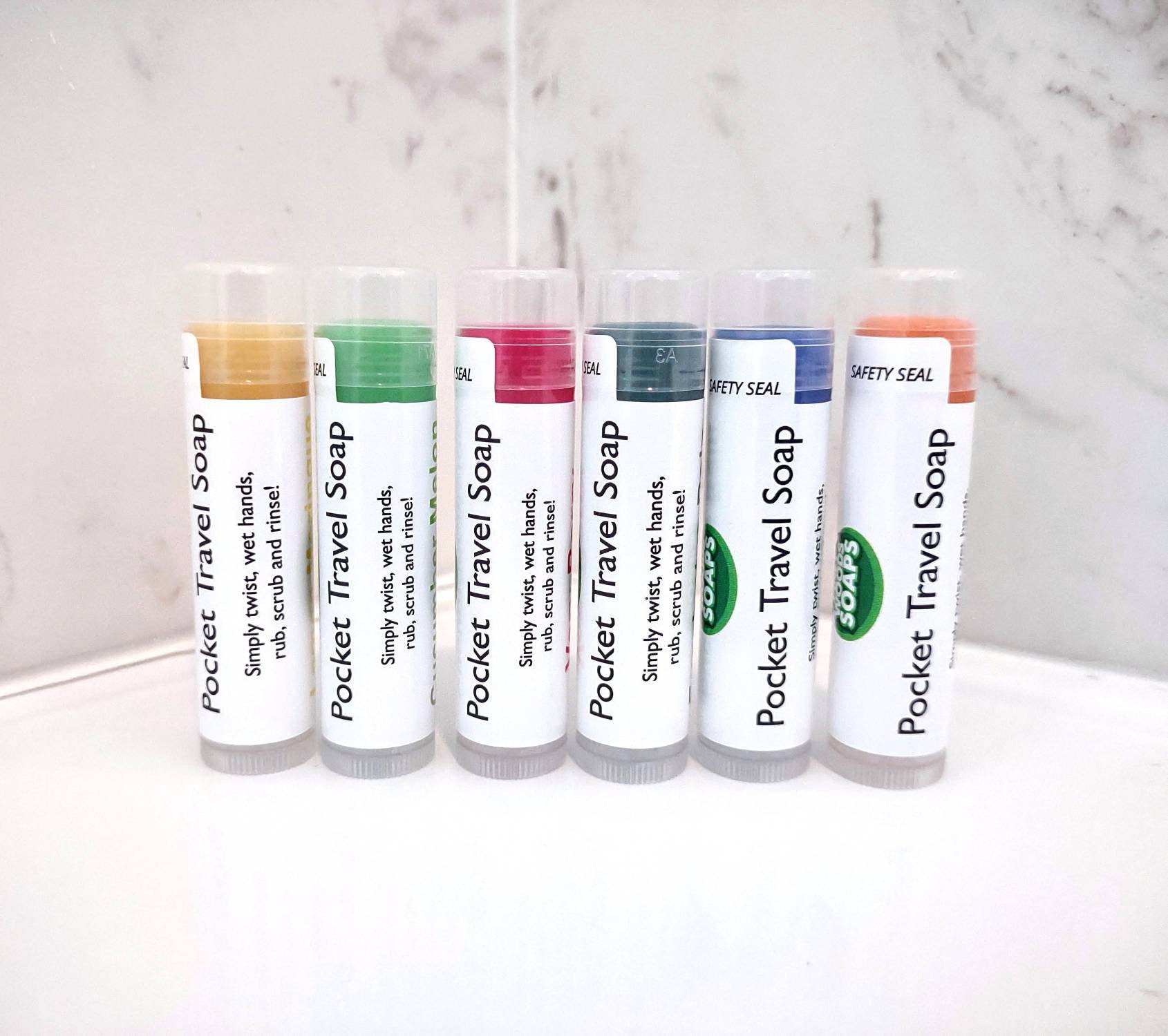 Pocket Sized Travel Soap Mini Soap on the Go Soap Outdoors Etsy