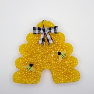 Bee Custom Car Freshie, Beehive Car Air Freshener, Car accessories, Car Candle, Car Scent, Home Fragrance, Car Fragrance, Bee Decor