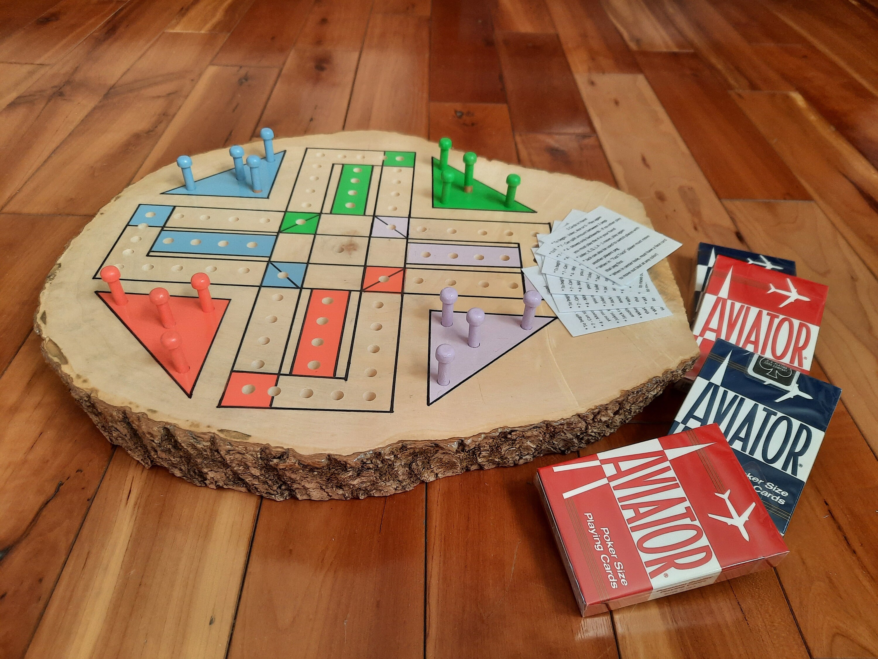 Fast Track game board 18 or 24 w/cards & Etsy