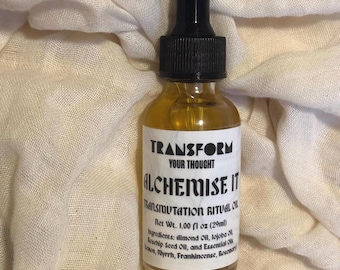 Alchemise It - 1oz Transmutation Ritual Spelled Oil