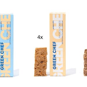 Showbox of assorted protein bars