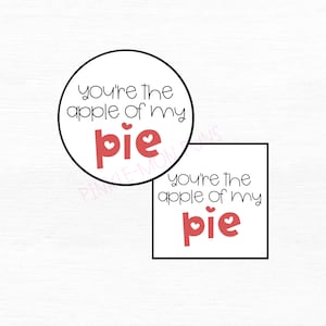 Apple Pie Tag | Thanksgiving Tag | Printable | Instant Download