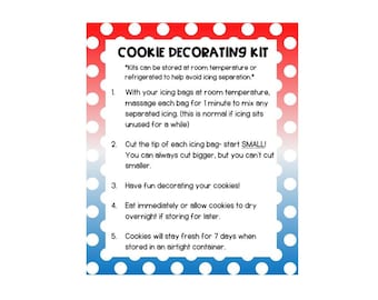 Kit de decoración de galletas Tarjeta Patriótica 3.75x3.125''/ Imprimible / Descarga instantánea