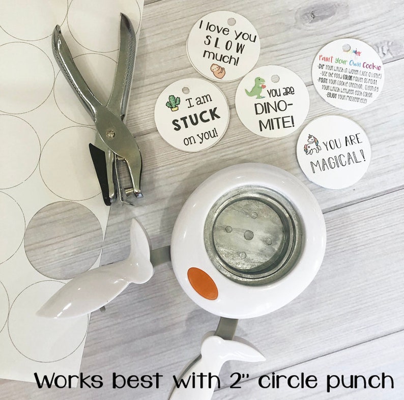 Back to Virtual School 2x2 CIRCLE and SQUARE tags Printable Instant Download image 5