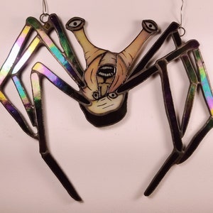 ノリス スパイダーヘッド ステンドグラス サンキャッチャー