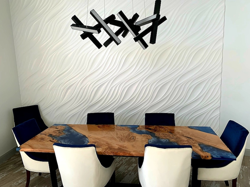 The 5 Best Blue Epoxy Resin Table Top Reviews of All Time 3 Blue Epoxy Resin Table Tops