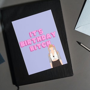 DIGITALE DOWNLOAD - Britney Spears 90's 00's Y2K Verjaardagskaart ontwerp. Verjaardagskaart voor vriend/partner/familie.