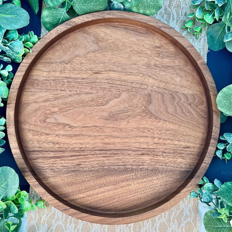 Extra Large Round Tray for Coffee Table - Etsy