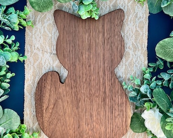 Cat cutting board