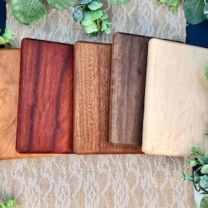 Handcrafted Small Cutting Board | 5x7 Inch | Exotic Hardwood Mix