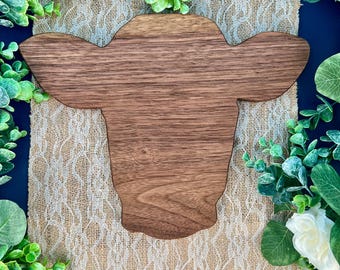 Cow  cutting board