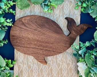 Whale cutting board