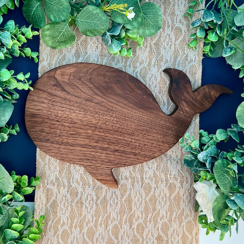 Whale Cutting Board