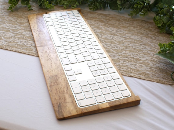 Apple Magic Keyboard 木製トレイ（リストレスト付き） - Etsy 日本