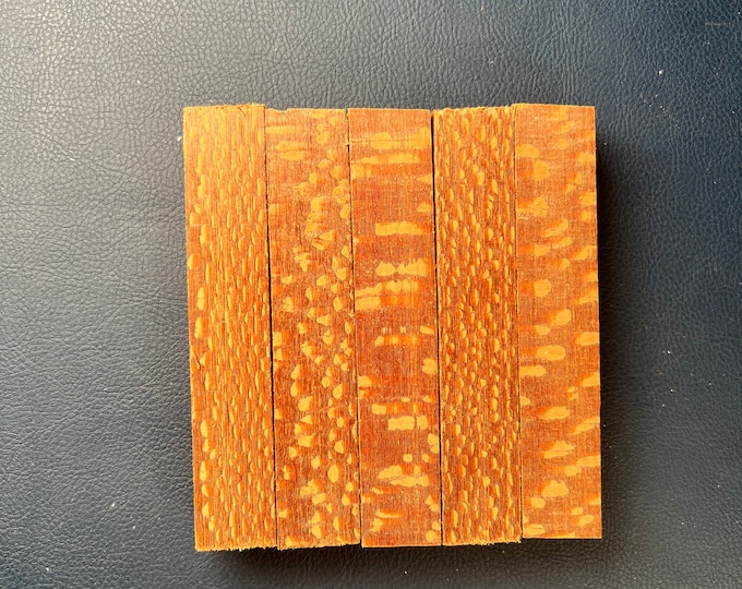 Lacewood / Leopard Wood Pen Blank Set of 5 Etsy