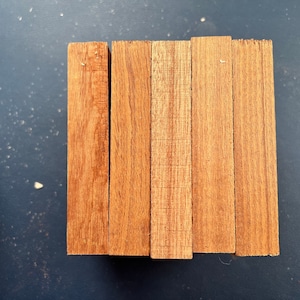 Sapele Mahagony Pen Blanks (5er-Set)
