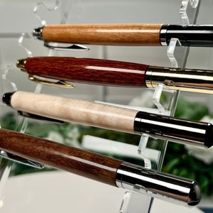 Caneta Rollerball de madeira torneada à mão