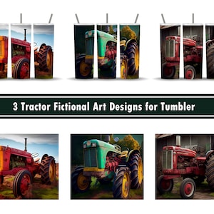 Tractor Tumbler – Beeutiful Creations by Lori