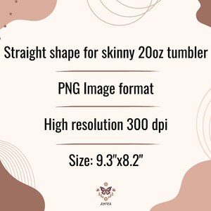 Ironman Triathlon Tumbler Wrap PNG, Motivational 20oz Skinny Tumbler Sublimation Design, Digital Download image 3