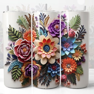 3D Mexico Embroidered Tumbler Wrap, Mexican Design, 20oz Sublimation Tumbler, PNG Straight Skinny Tumbler, Sublimation Design, Mexico png