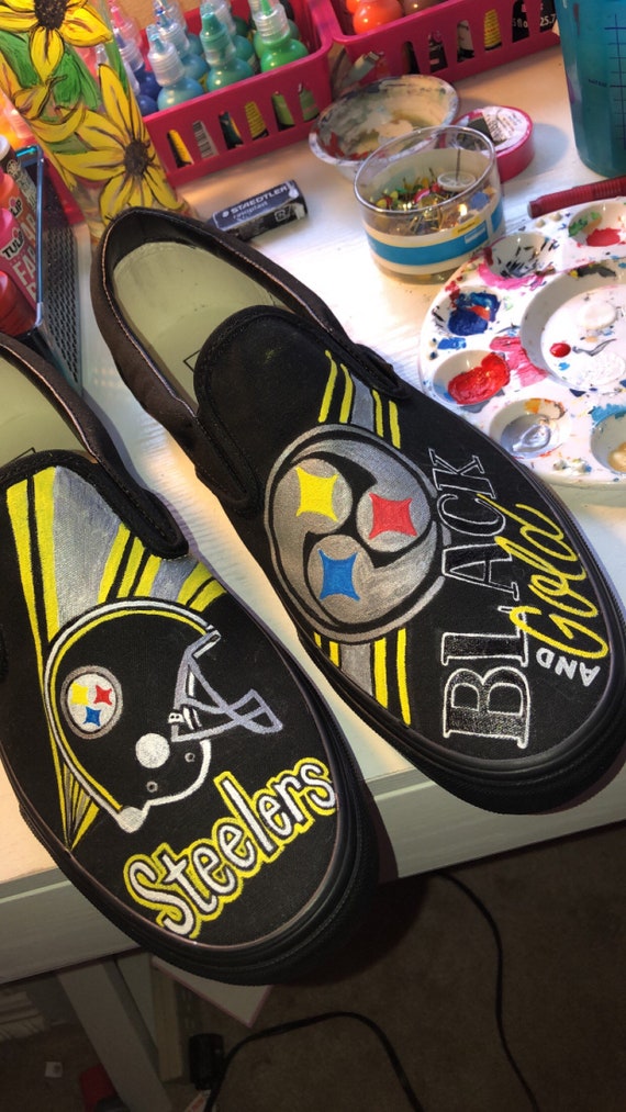 custom steelers shoes