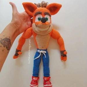 zorrito Amigurumi tutorial Español/Inglés