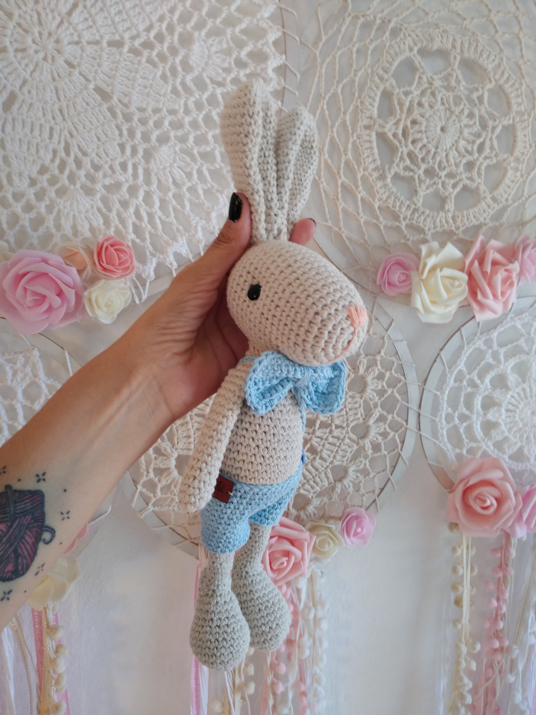 Amigurumi Rabbit Bunny Julia and René Tutorial PDF, Spanish - Etsy