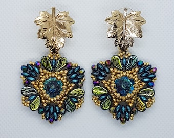 Bermuda Triangle-Inspired Earrings PDF Pattern