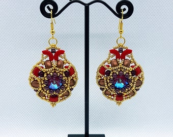 Photo tutorial: Life Bead Earrings by Puca