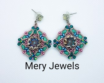 Beaded Paradise Earrings Tutorial