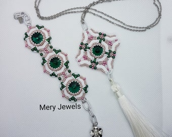 2 in 1 Bridge Pendant and Bracelet Tutorial.