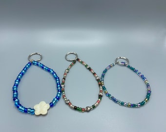Multi colored keychain