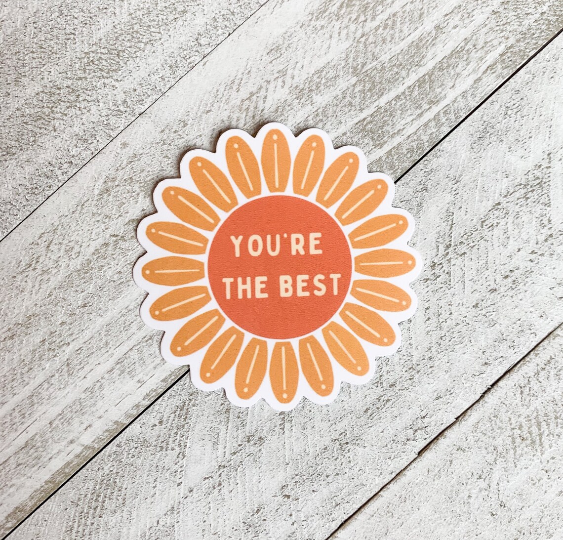 You're the Best Sticker 2.5x2.5in Vinyl Sticker for Etsy