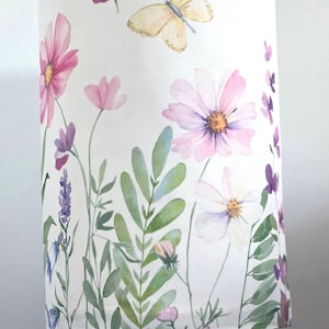 Water Cooler Tank Cover, Decorative Water Cooler Tank Cover, Field flowers and Butterflies