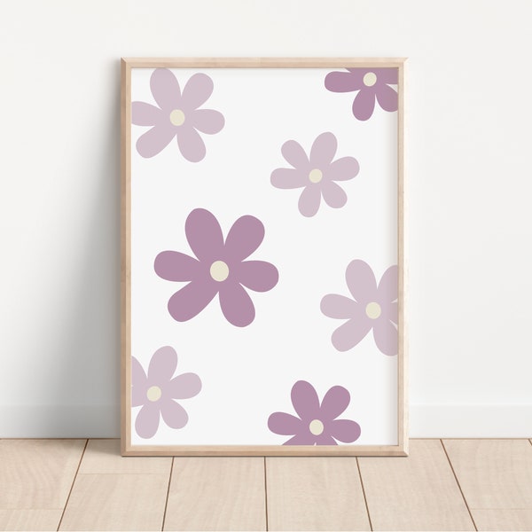 Daisy Wall Art Etsy
