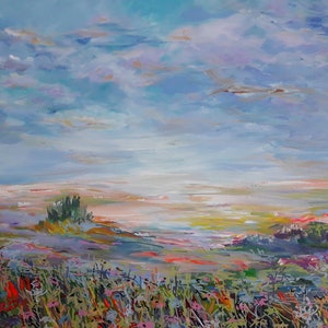 Original painting &quot;Blooming meadow&quot;