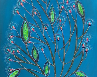 Original painting "Graceful flower”