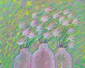 Original painting “Spring breeze”