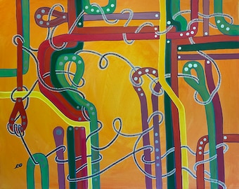 Original painting "Rope"