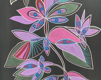 Tableau original « Amulette de la vue subtile »