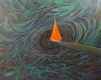 Original painting "Winner"