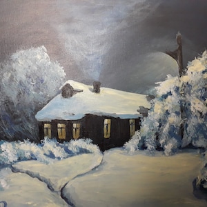 Original painting &quot;Winter&quot;