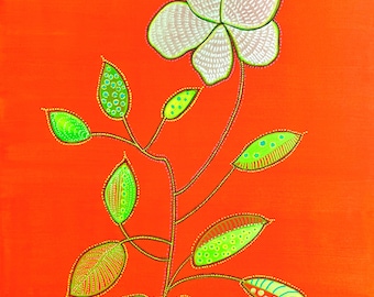 Original painting "White flower”