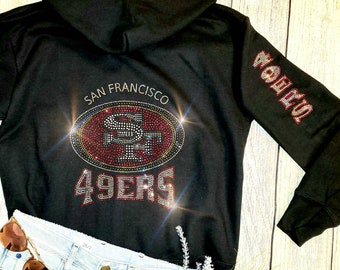 49er sweatshirts women's