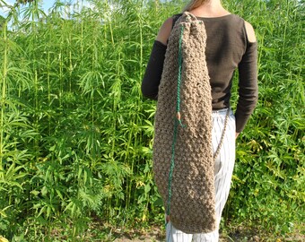 Hemp Yoga Mat Bag Etsy