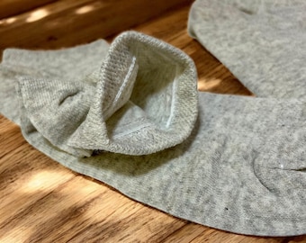 Set of 9 Pairs of Men's and women's Linen Ankle Socks - Organic Linen Yarn - Breathable and Lightweight