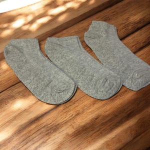 Set of 9 Pairs of Men&#39;s and woomen&#39;s Linen Ankle Socks - Organic Linen Yarn - Breathable and Lightweight